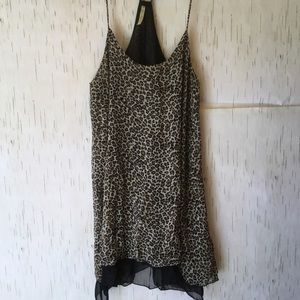 Leopard print dress